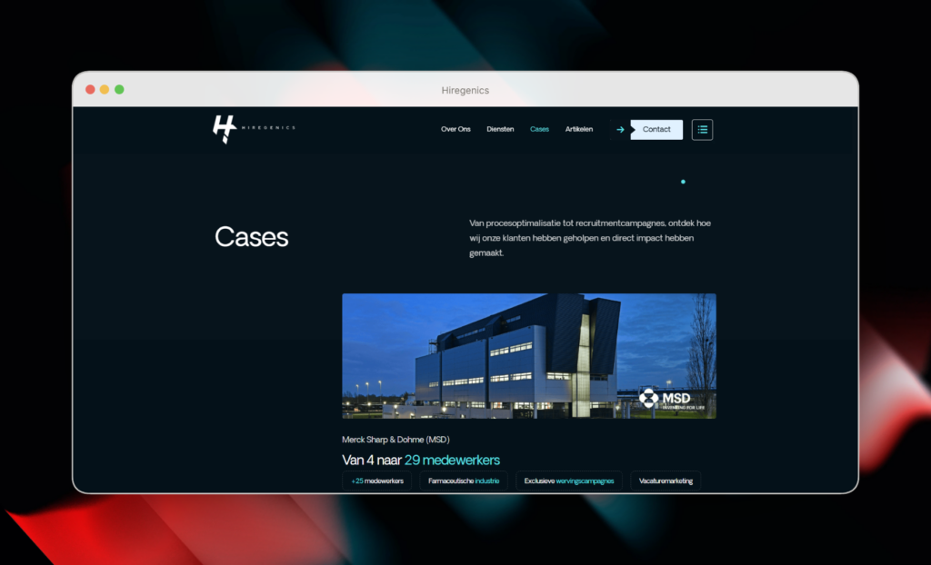 cases page